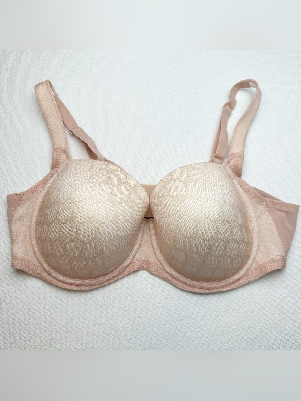 Soma Stunning Support Geo Lace Full Coverage Bra Size 40C